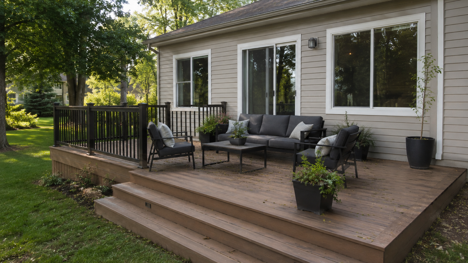 Detailed deck view