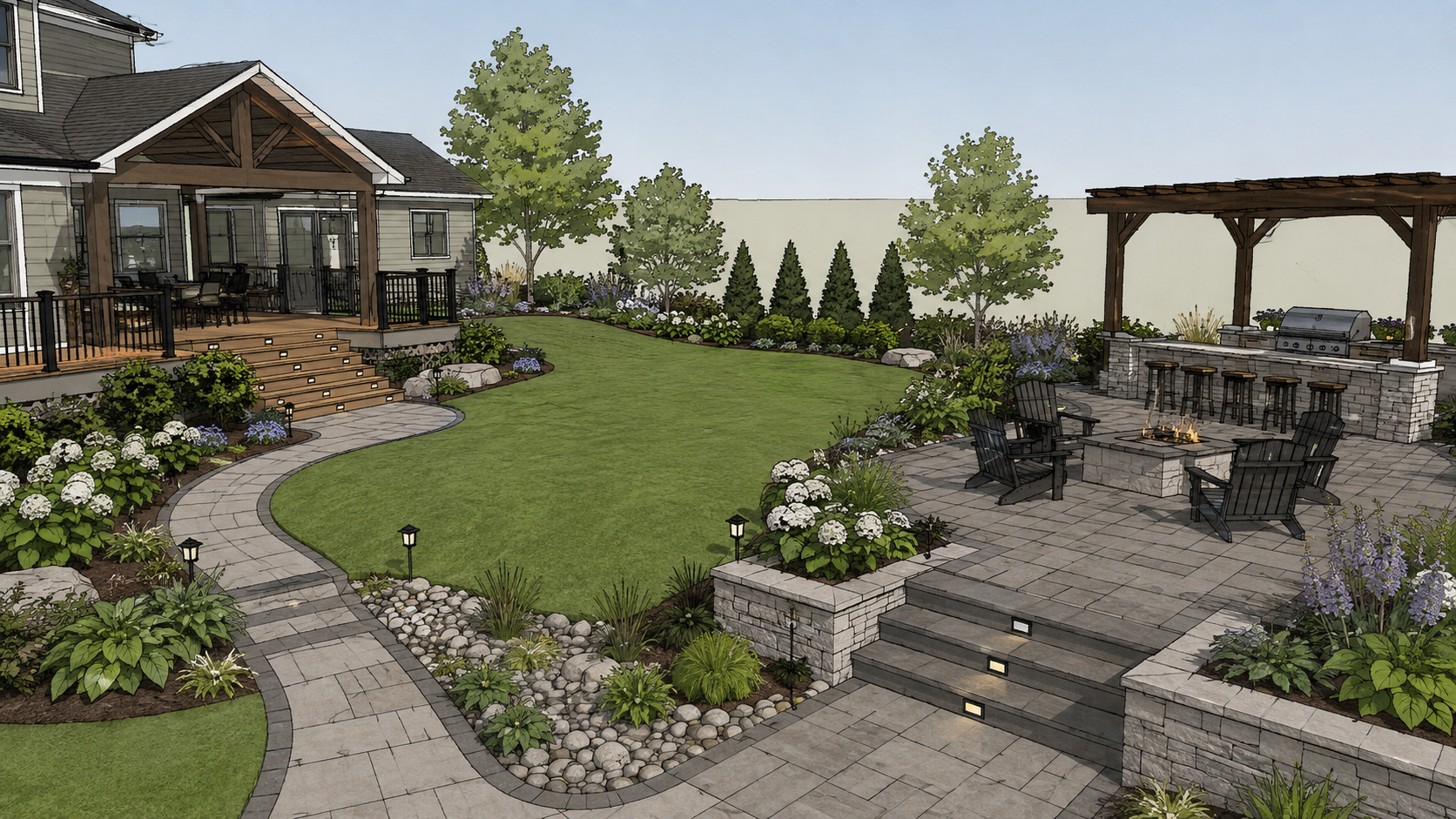 Request a consultation with Wildflower Landscapers