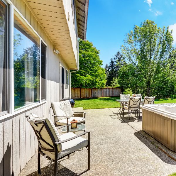 residential concrete patios