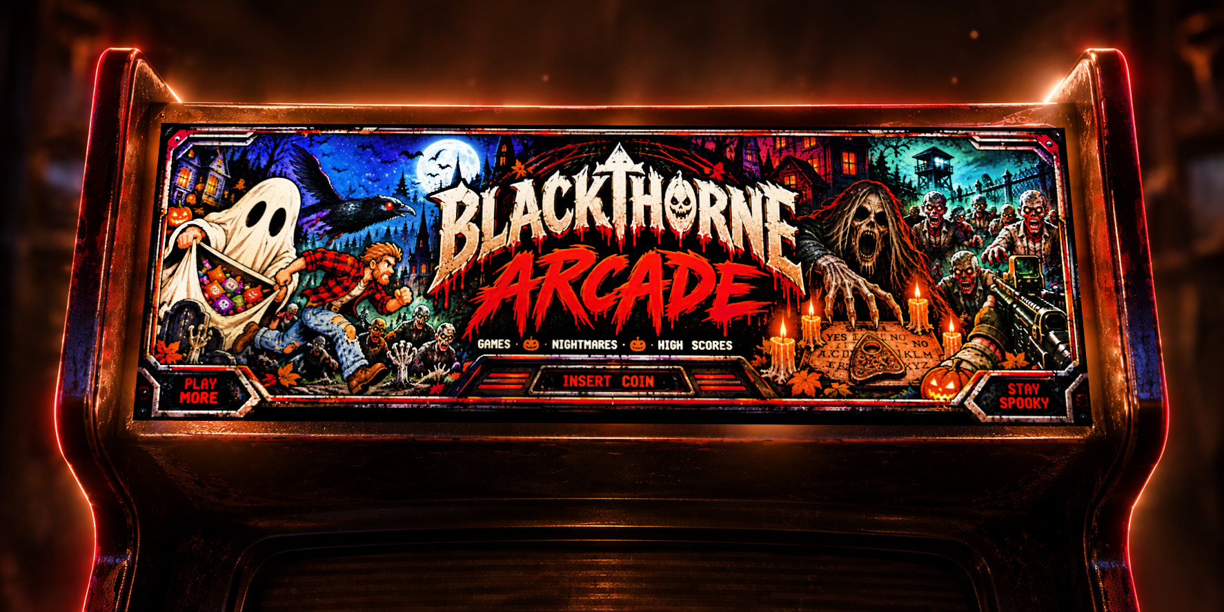 Enter the Blackthorne Arcade