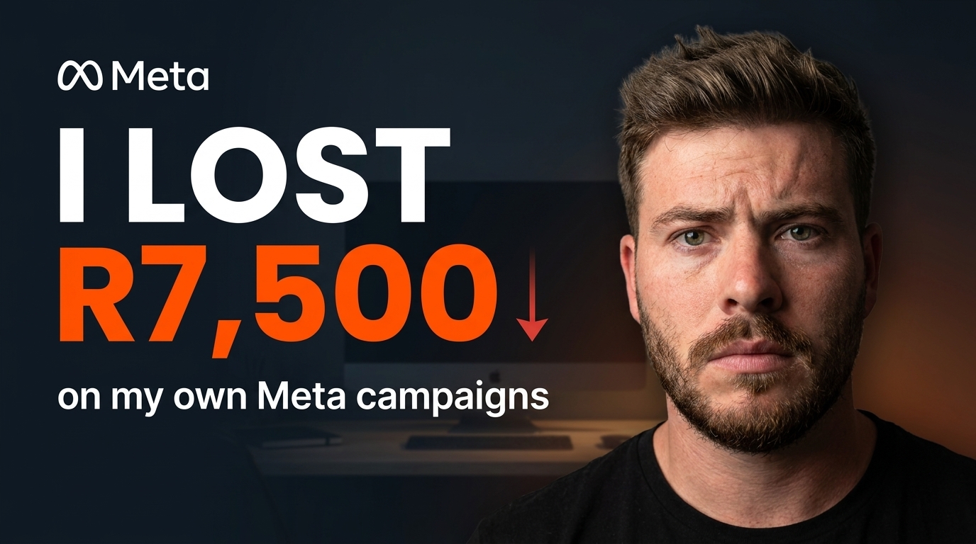 I Lost R7,500 on My Own Meta Campaigns Last Month — Here's What It Taught Me