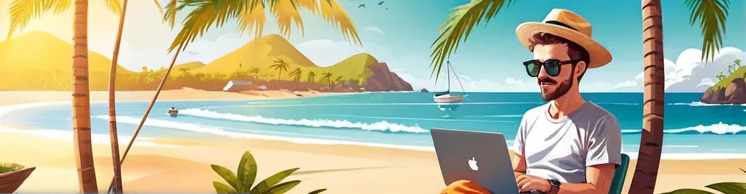 Running a shipped asset - digital nomad lifestyle