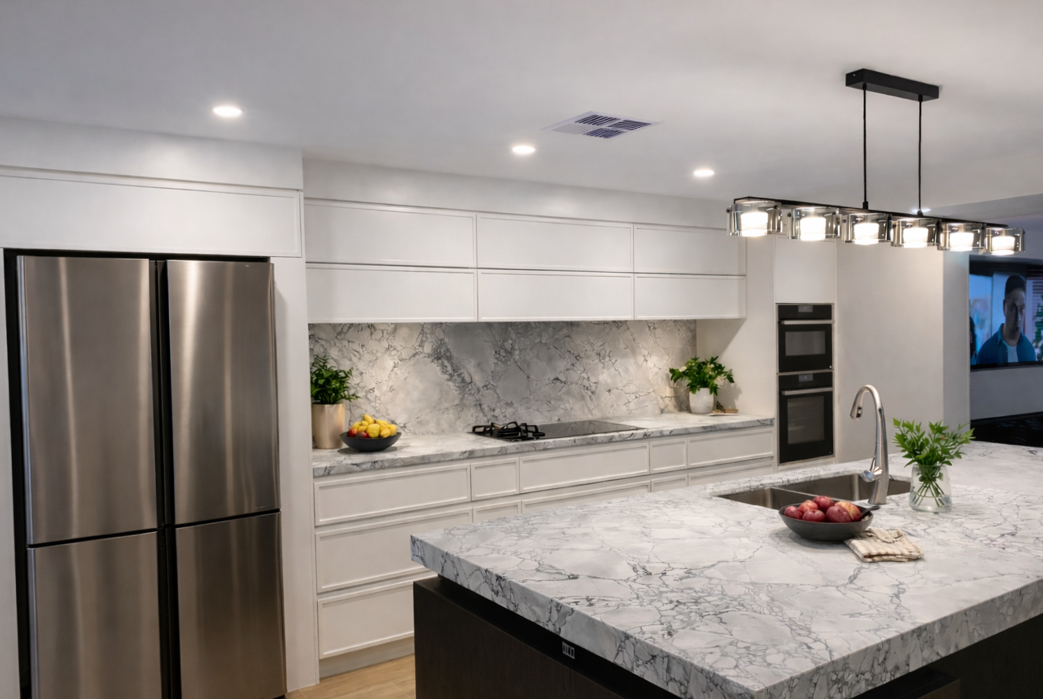 Interior renovation kitchen