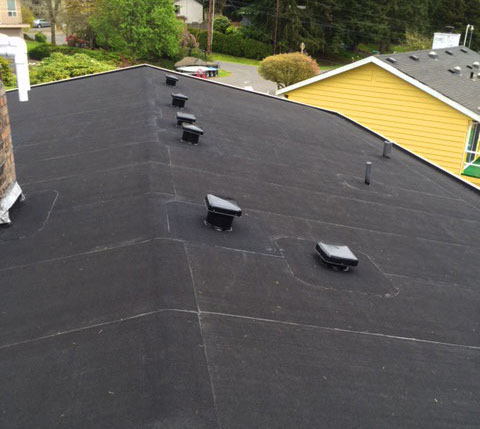 torch down roofing by Edmonds Roofing Company