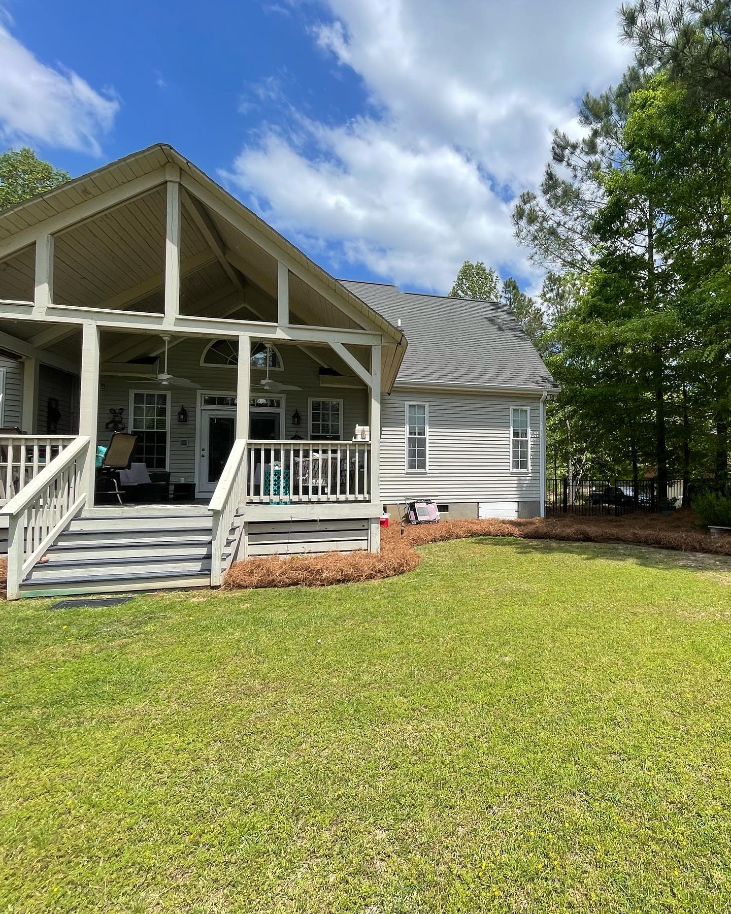 Landscaping project in Greenwood SC