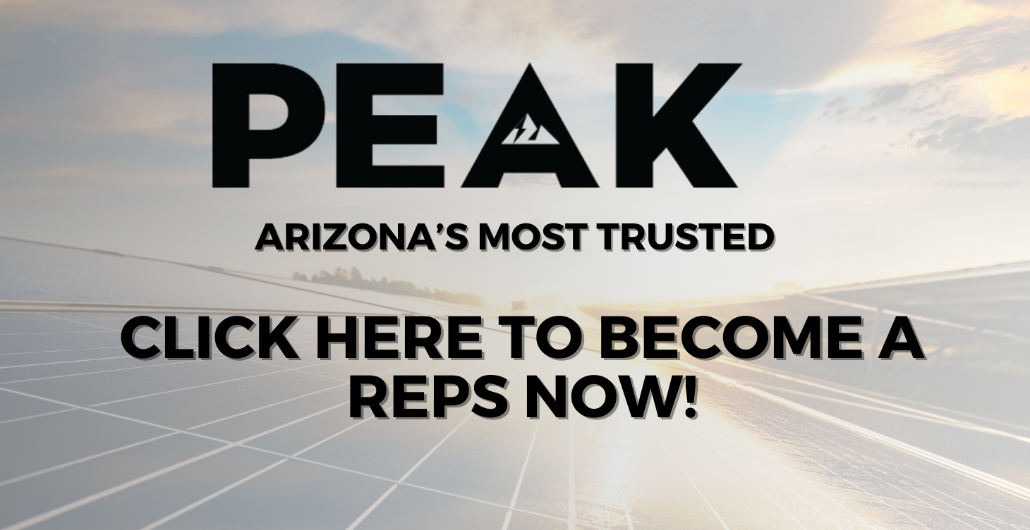 Peak Energy - Become a Solar Rep Today!