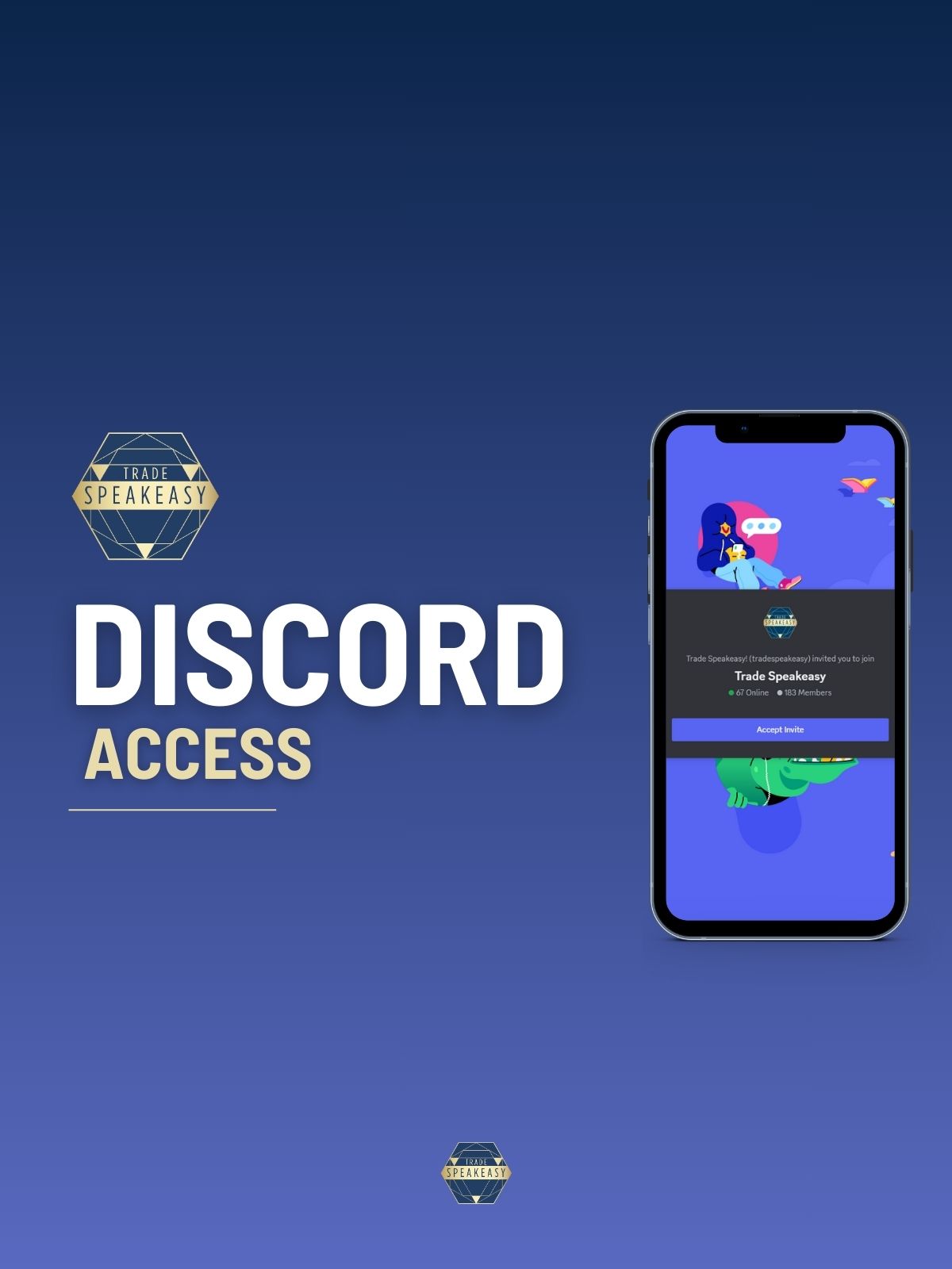 Abstract trading community background