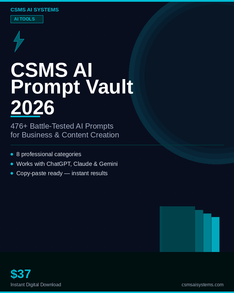 AI Prompt Vault 2026