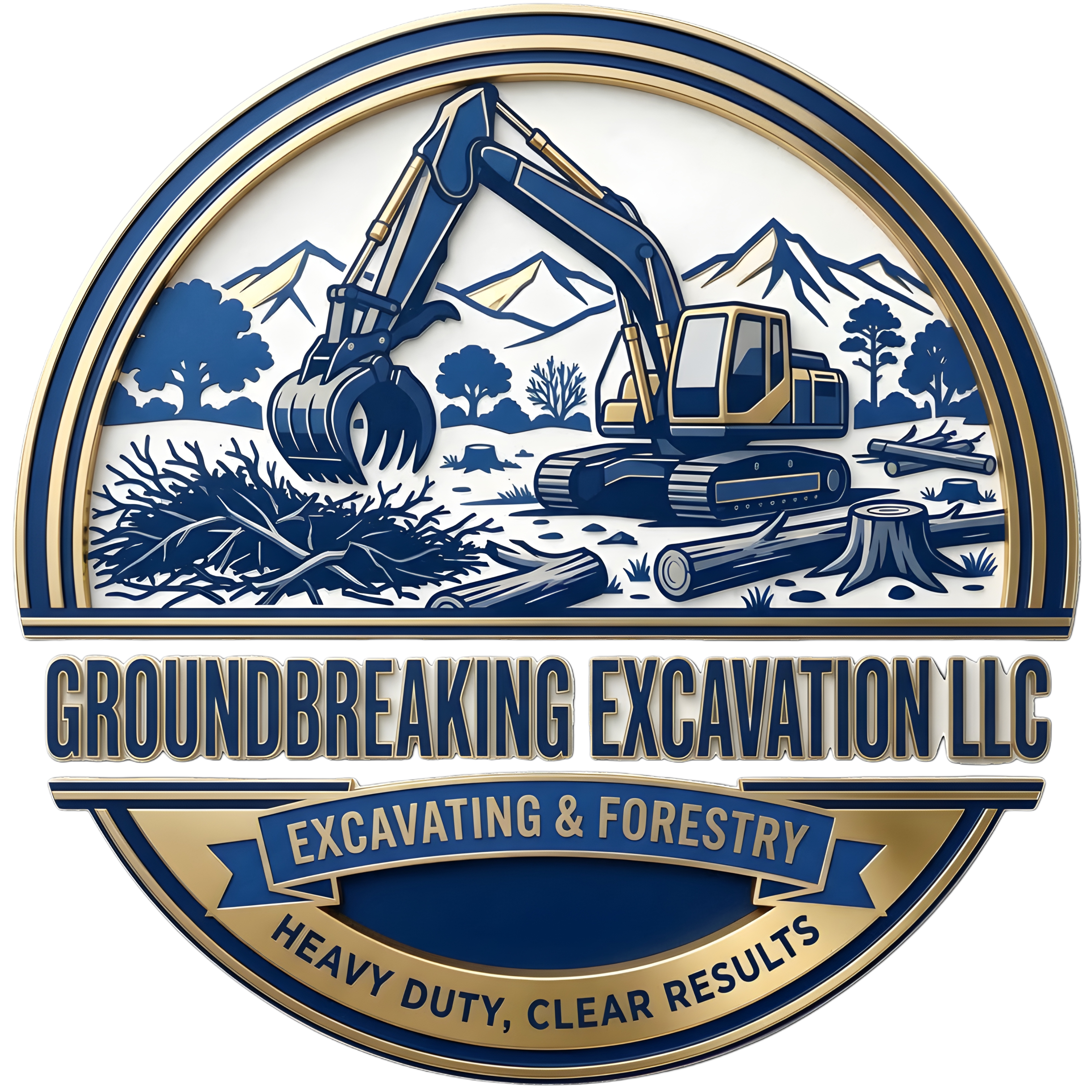 Groundbreaking Excavation Logo