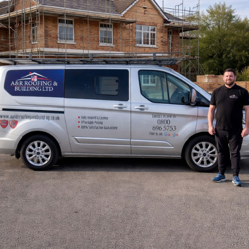 Abraham Rogers, owner of A&R Roofing & Building LTD