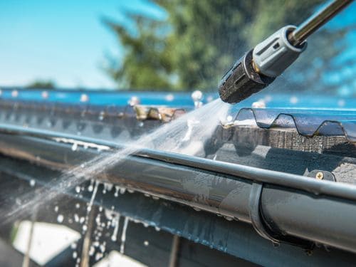Gutter Cleaning & Repair in Lansing