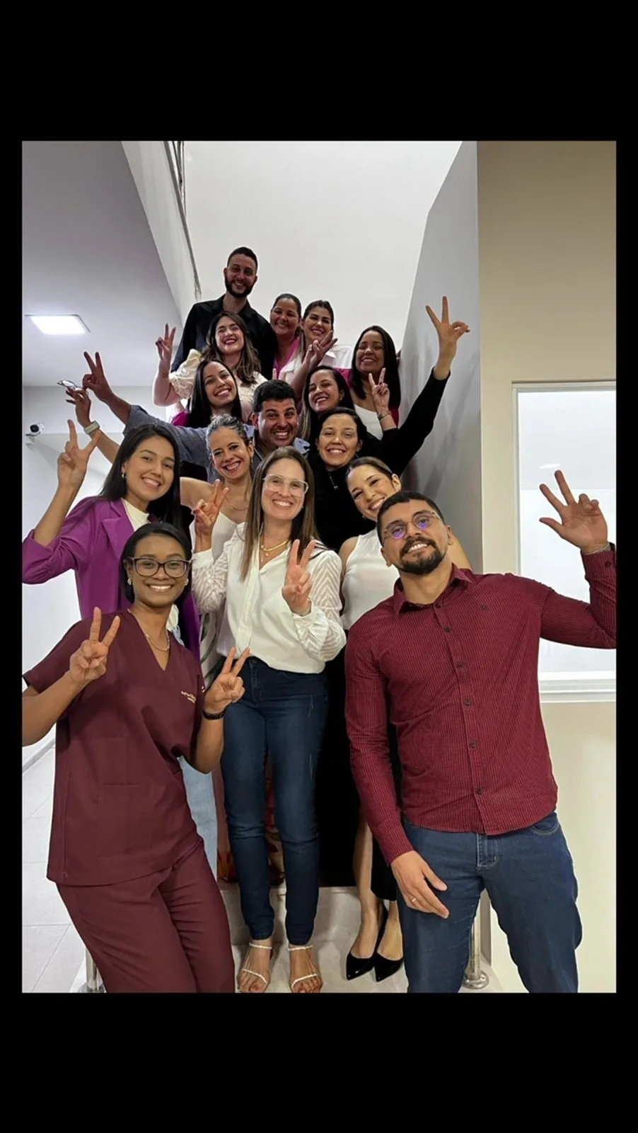 Turma 1 da Especialização em Endodontia reunida