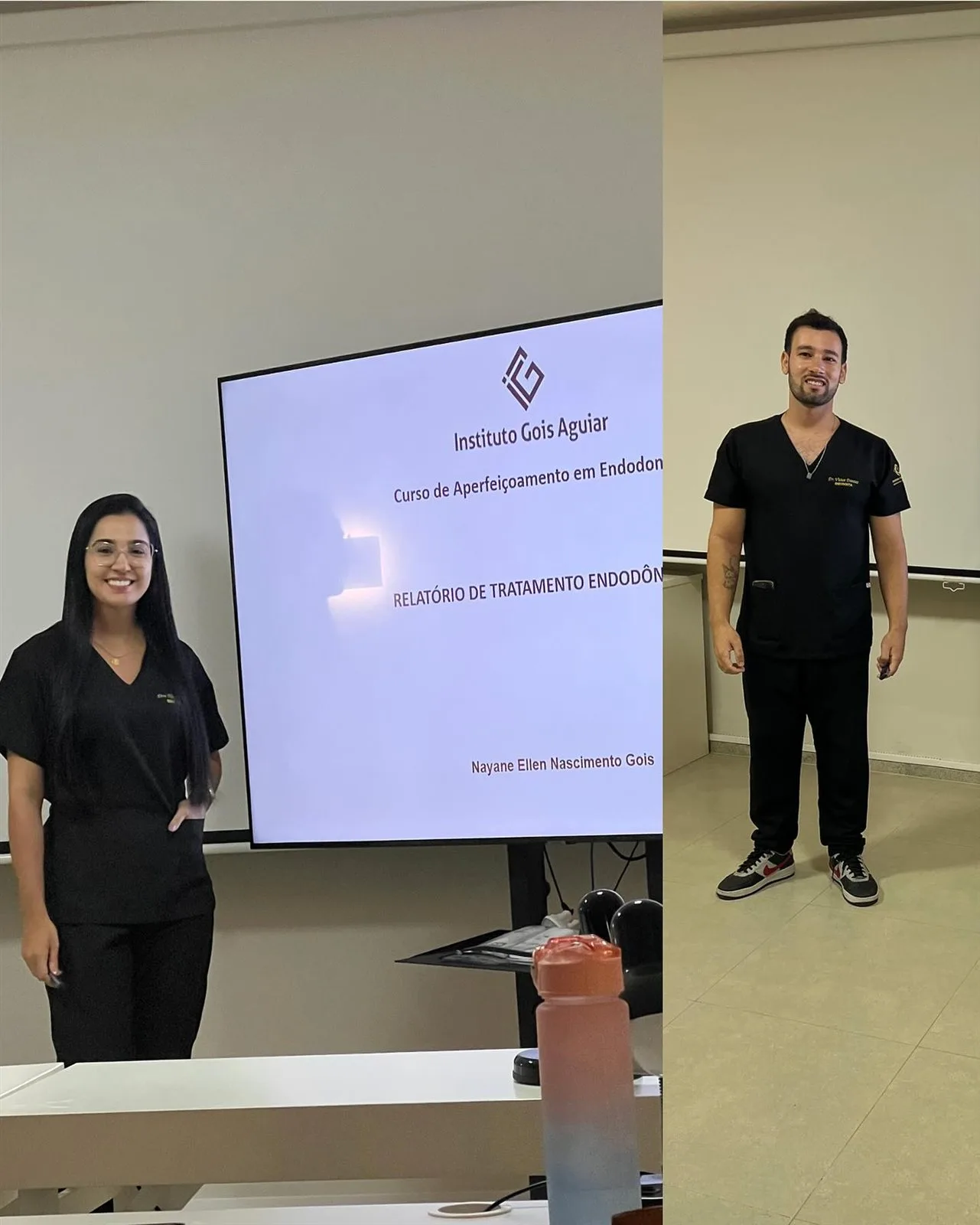 Turma 5 da Aperfeiçoamento em Endodontia na apresentação de casos clínicos