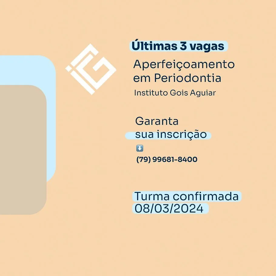 Aperfeiçoamento em Periodontia — Turma 3