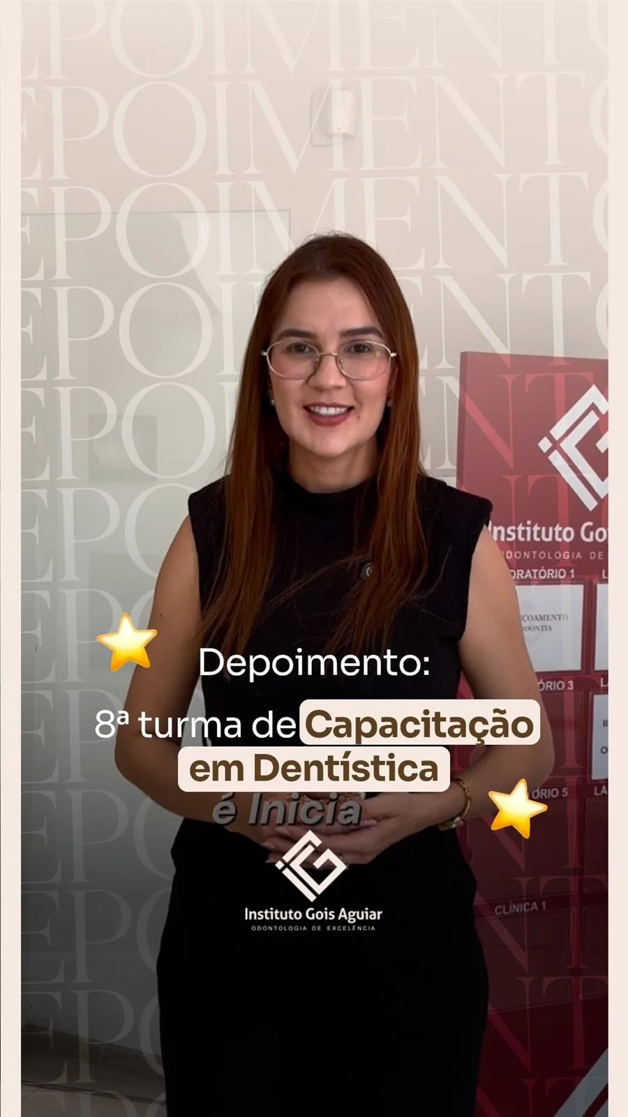 Turma 8 da Capacitação em Dentística em depoimento de aluno