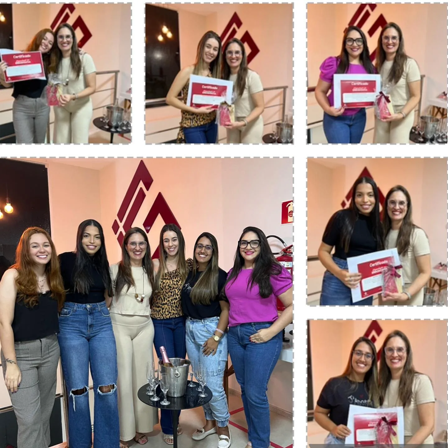 Turma 3 da Capacitação em Endodontia na entrega de certificados