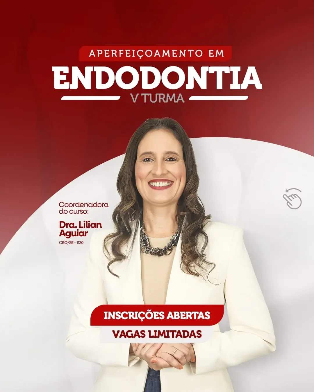 Arte de divulgação do Aperfeiçoamento em Endodontia – Turma 5