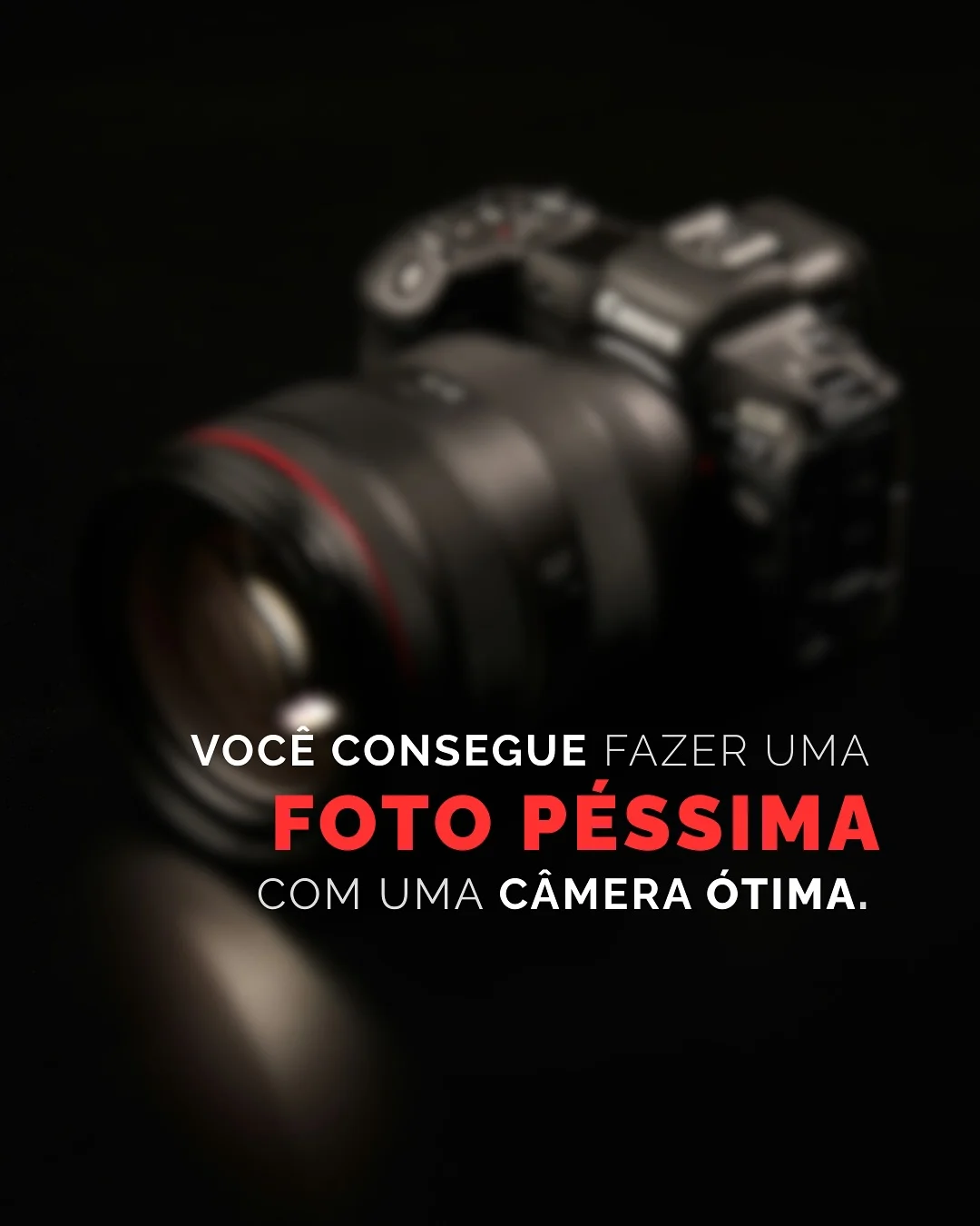 Arte de divulgação da Imersão em Fotografia (Poste) – Turma 2
