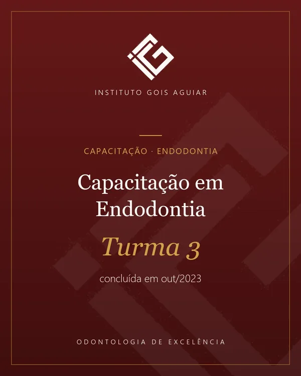 Capacitação em Endodontia — Turma 3