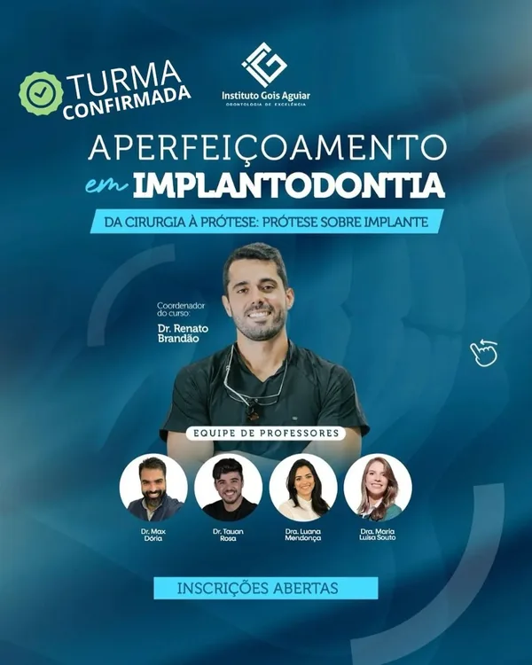Aperfeiçoamento em Implantodontia — Turma 1