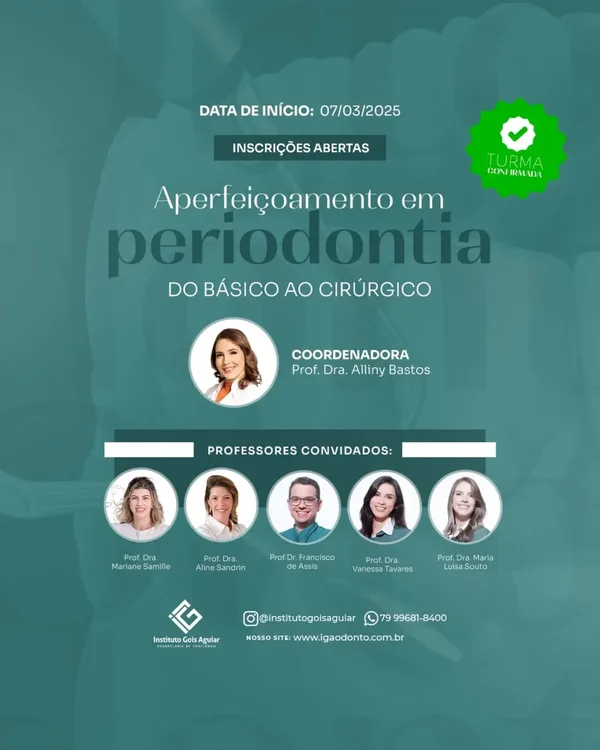 Aperfeiçoamento em Periodontia — Turma 4