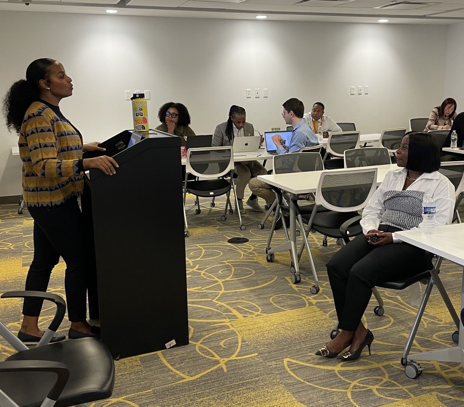 Miriam Duen facilitating a session