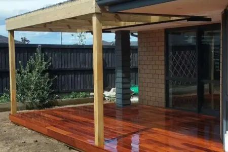 Newly Built Deck by KBS Landscapes