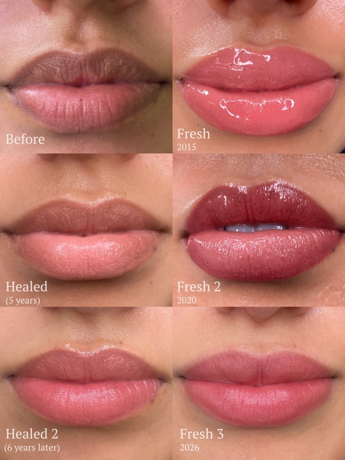 Bold Sculpted Lips color results