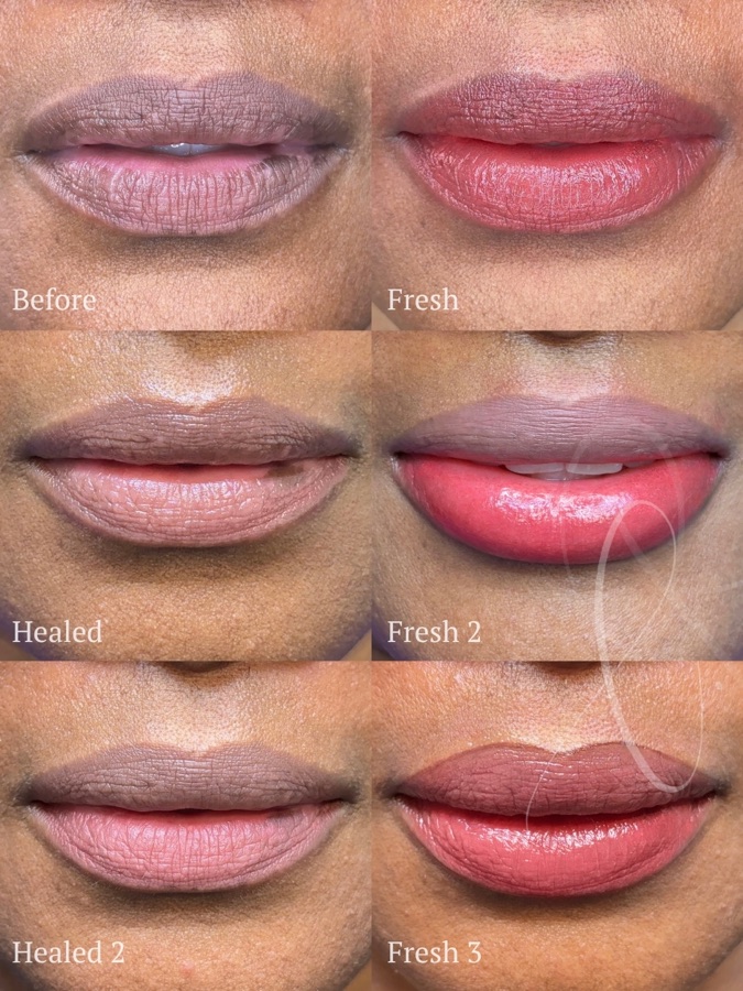 Sculpted Lips color and finish study