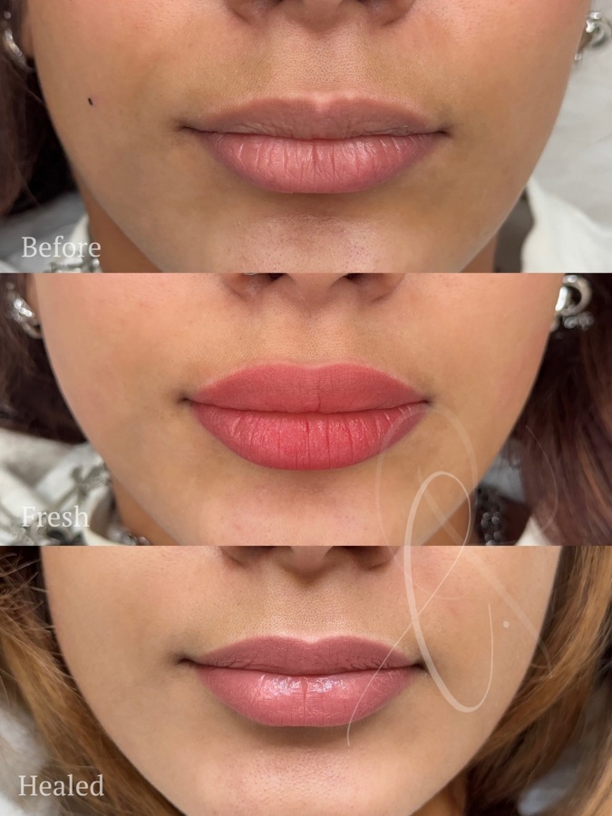 Sculpted Lips tailored color results