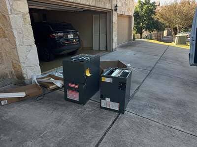 Duct installation in Highland park