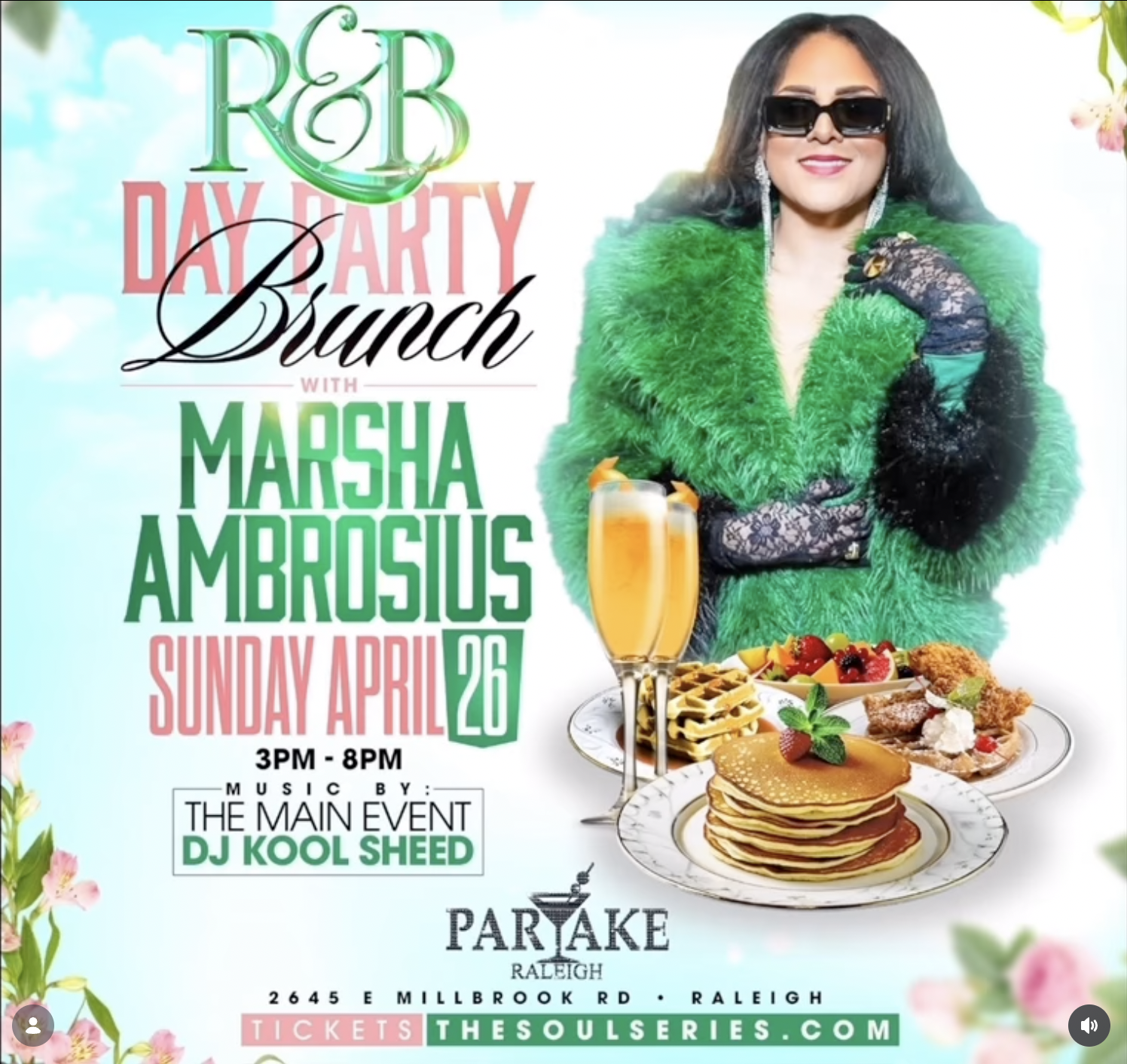 R&B Day Party Brunch: Marsha Ambrosius album cover
