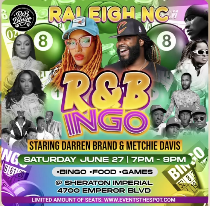 The R&B-Ingo Tour: Darren Brand & Metchie Davis album cover