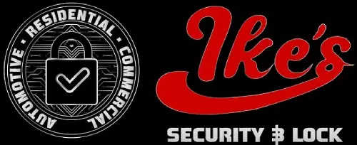 Ike's Security and Lock Logo