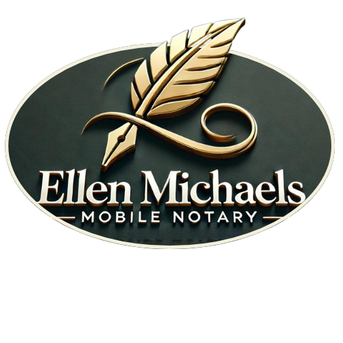 Ellen Michaels Mobile Notary Public - Logo