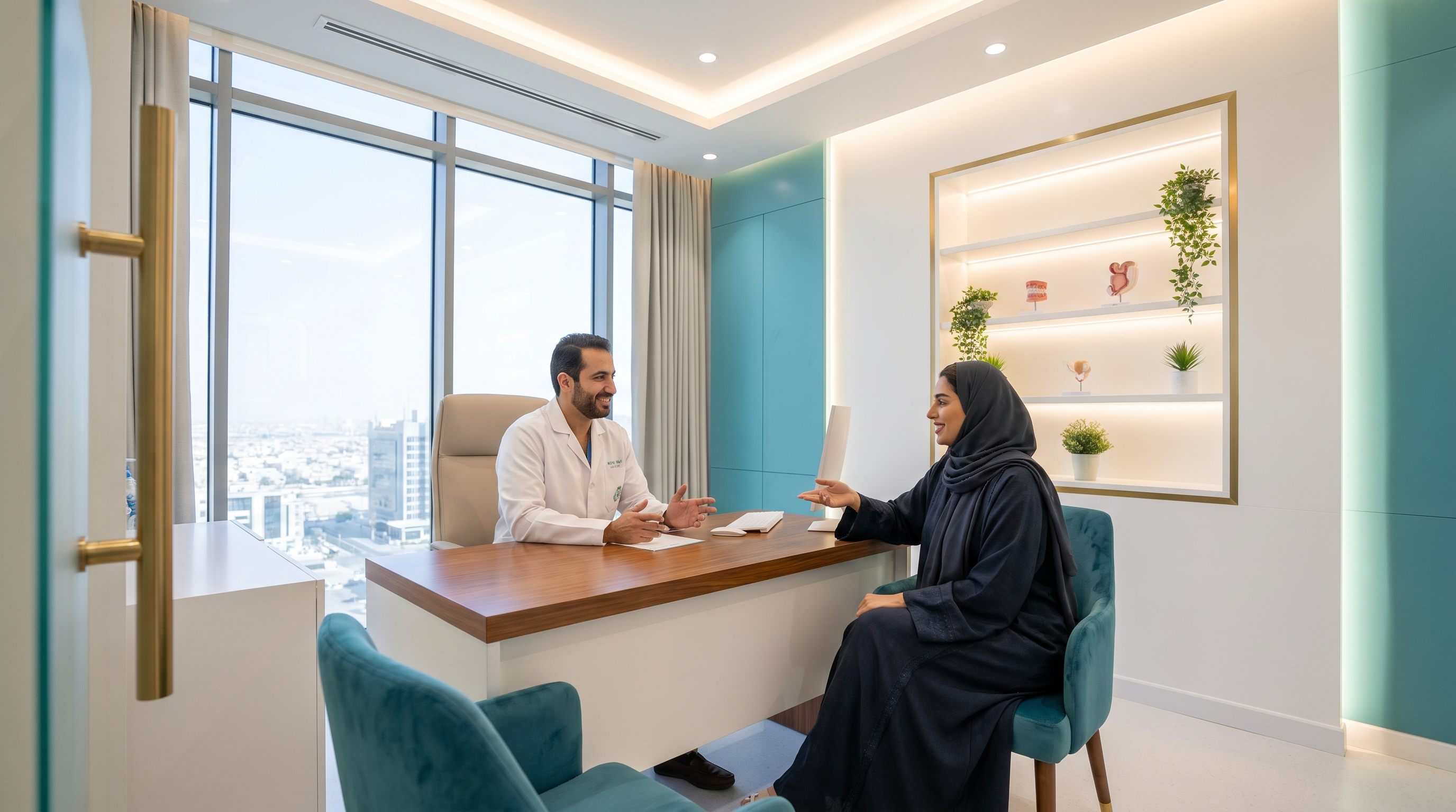 GCC medical clinic patient consultation