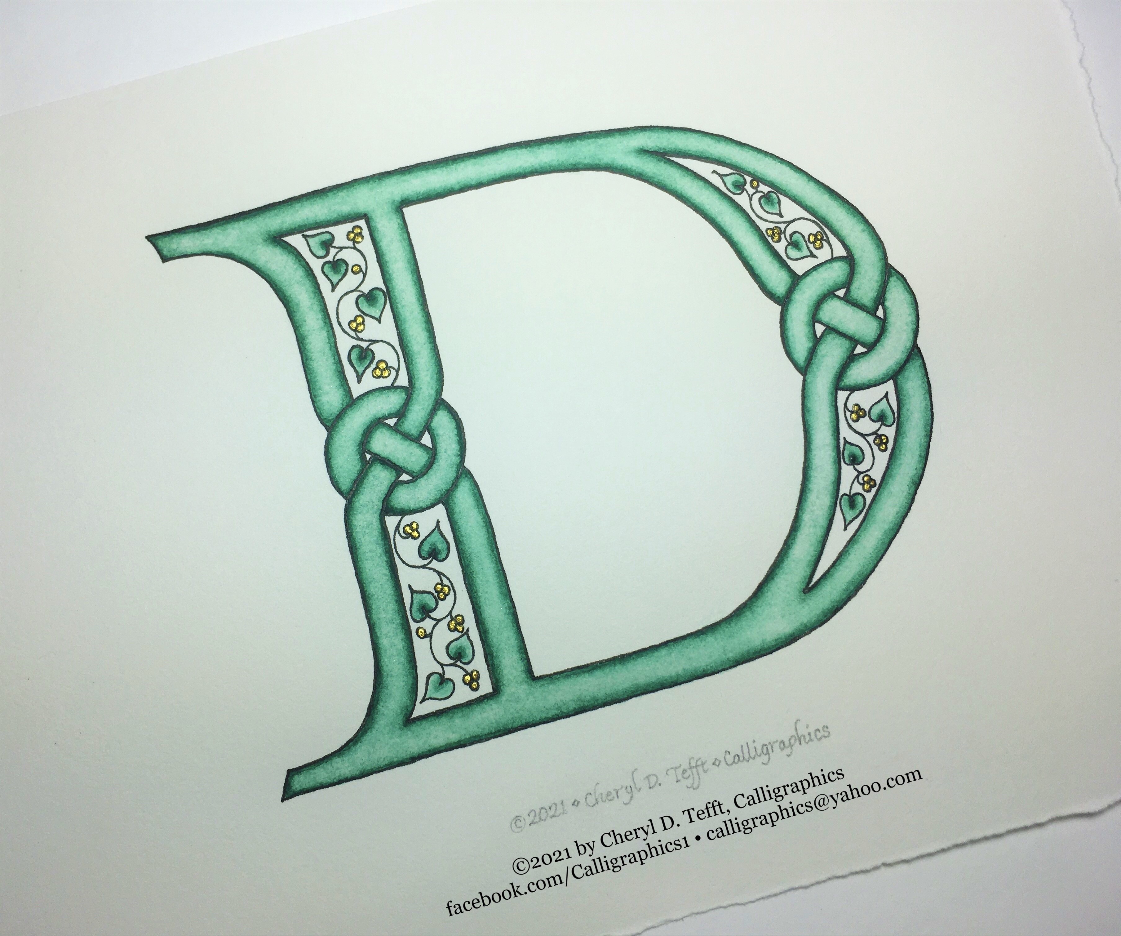 Advanced Celtic cross and knotwork design