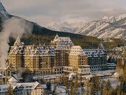The Fairmont Banff Springs Hotel, where Calligraphy Nirvana guests have dinner
