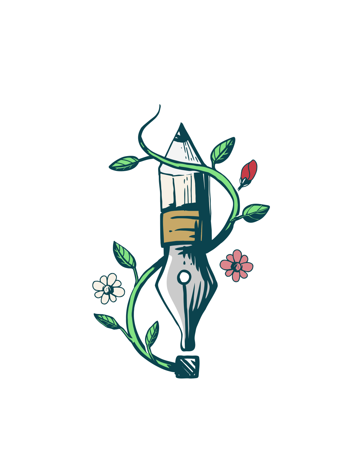 Calligraphy Classes logo symbol