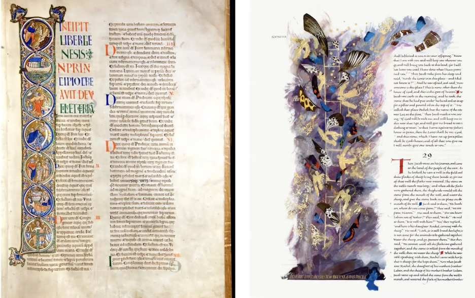 The Saint John's Bible — illuminated pages