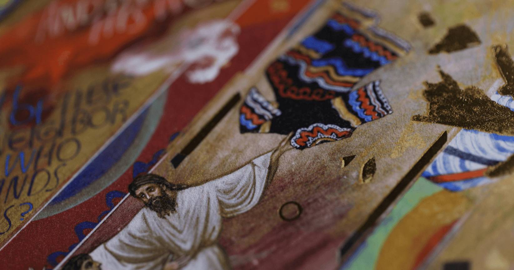 The Saint John's Bible — illumination