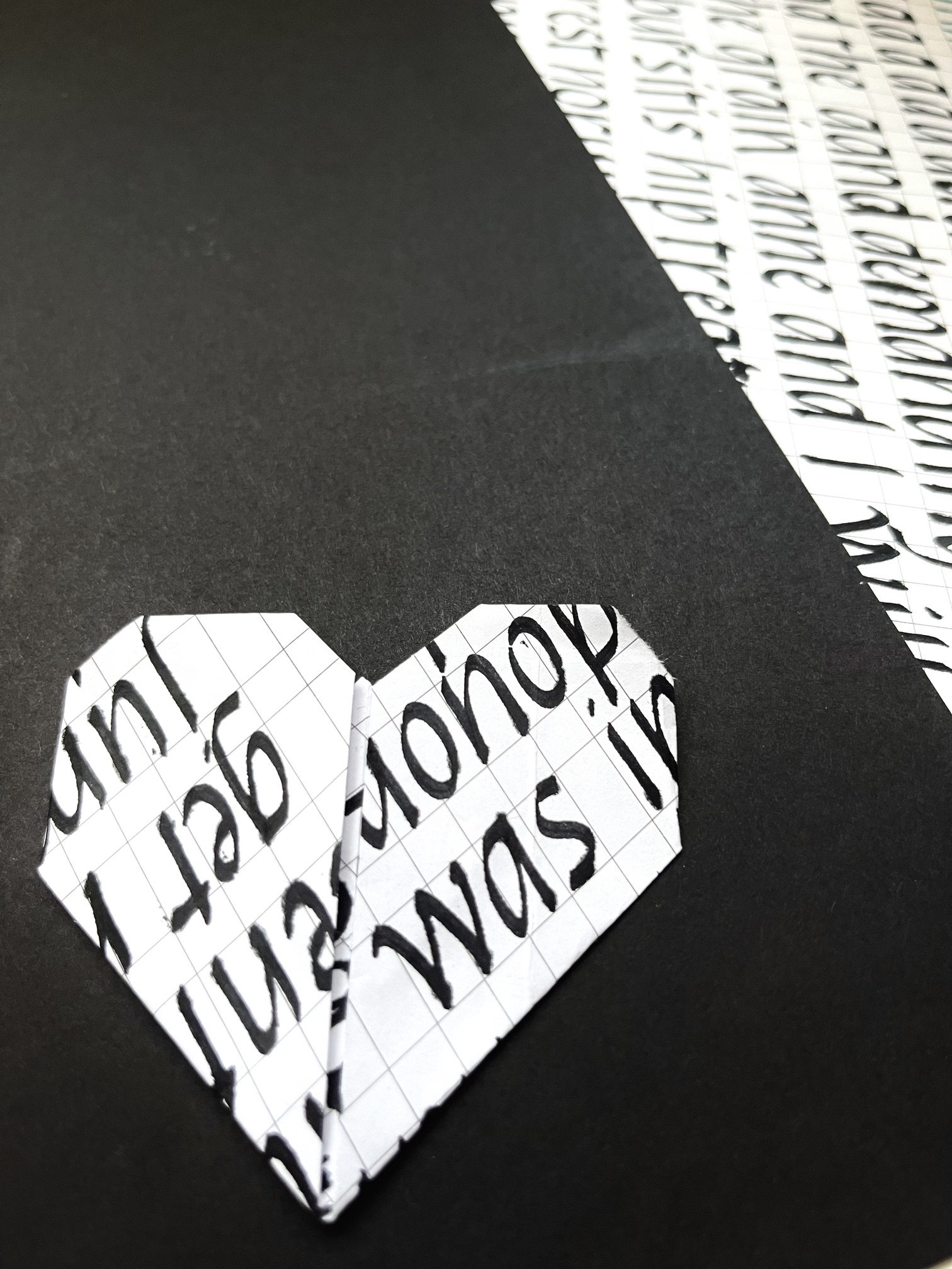 The Art of Upcycling Calligraphy
