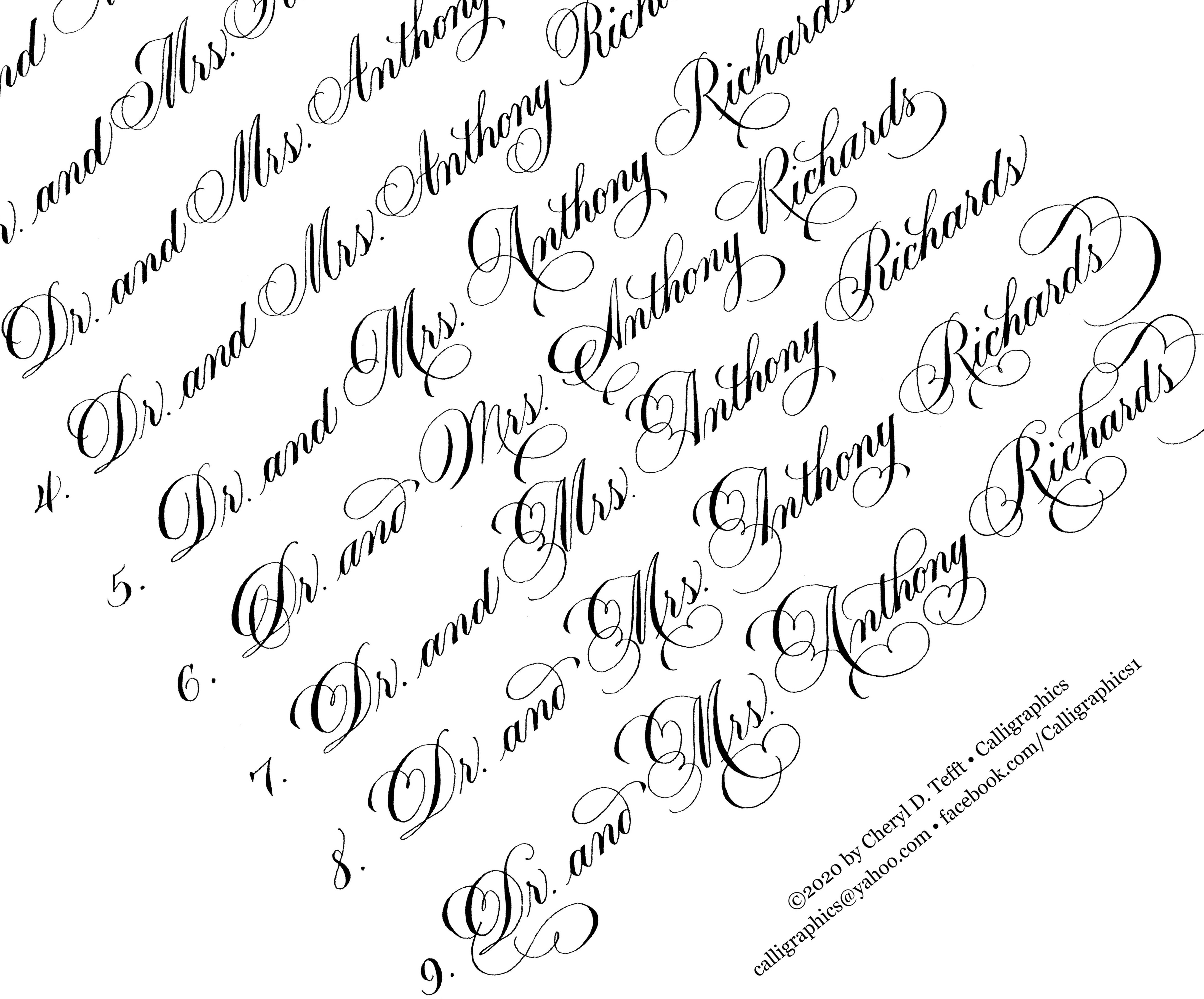 Continuing Copperplate
