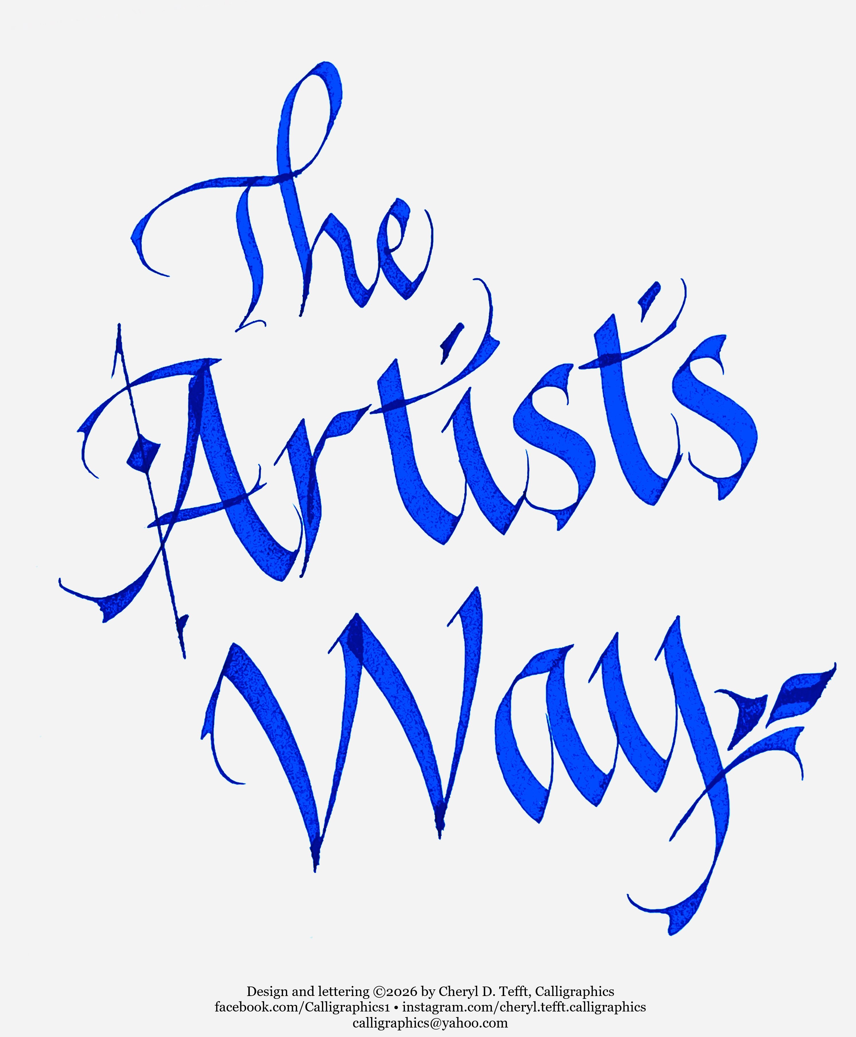 The Artist's Way for Calligraphers