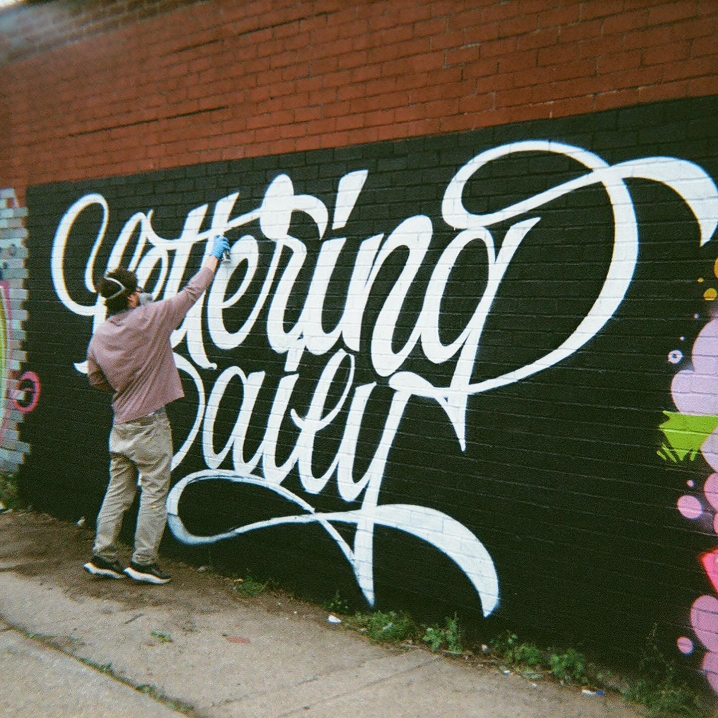 Graffiti lettering by Max Juric