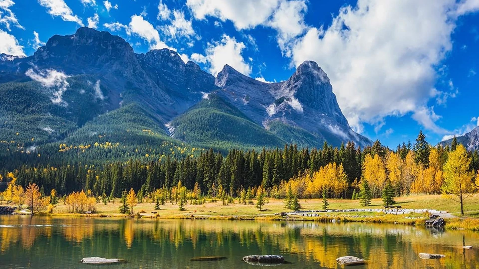 Canmore, Alberta in the Canadian Rockies