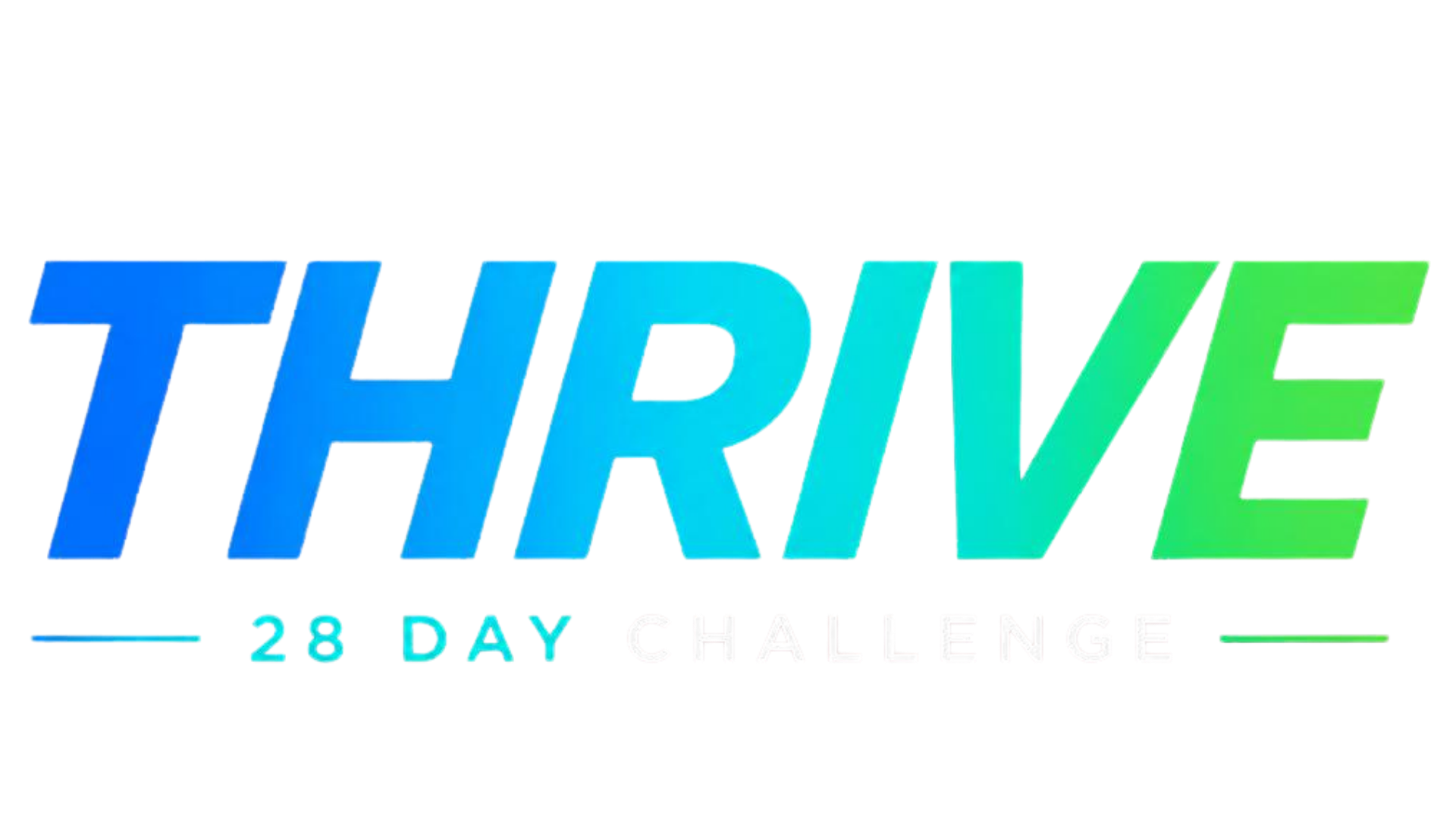 Thrive30 - Logo - no bg on black