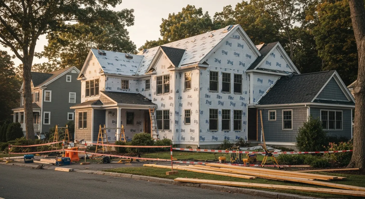 Storm damage restoration