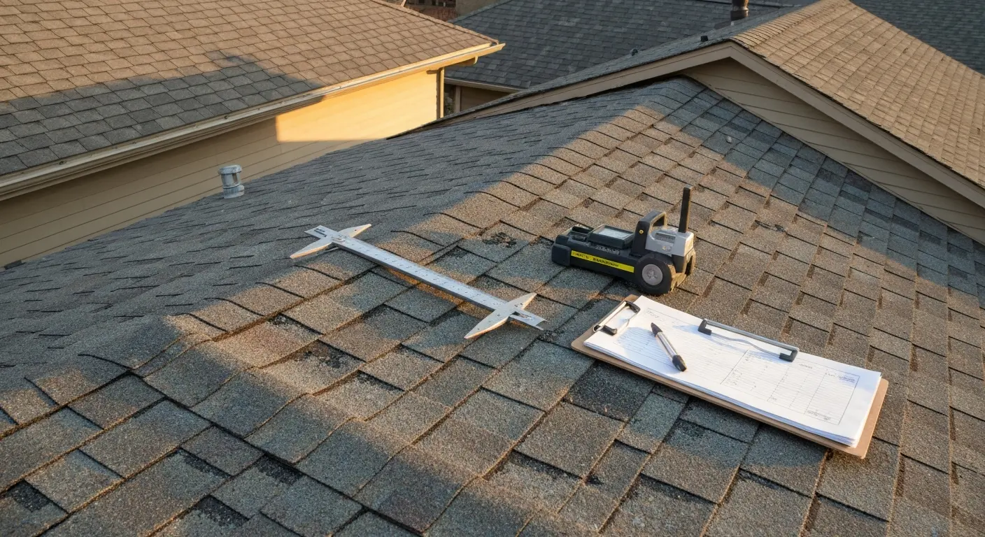 Hail damage roof repair