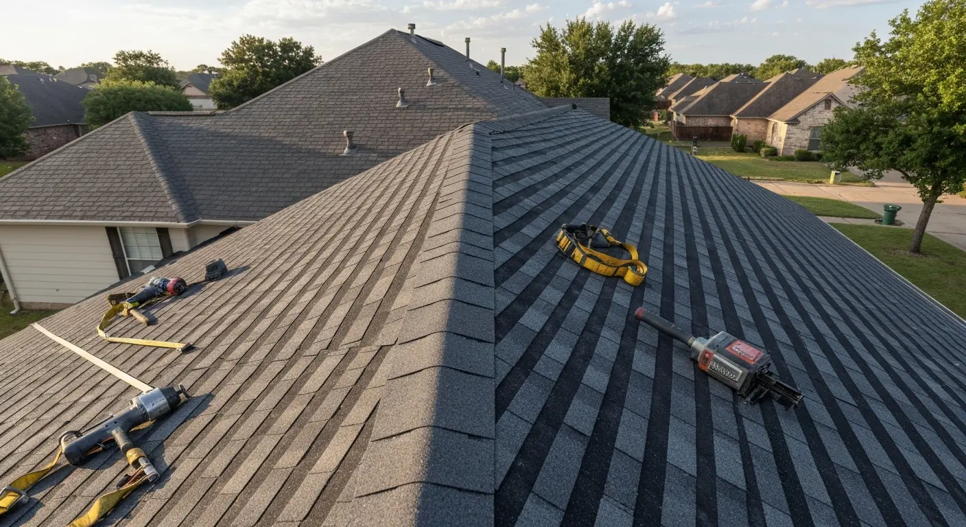 Roof restoration project